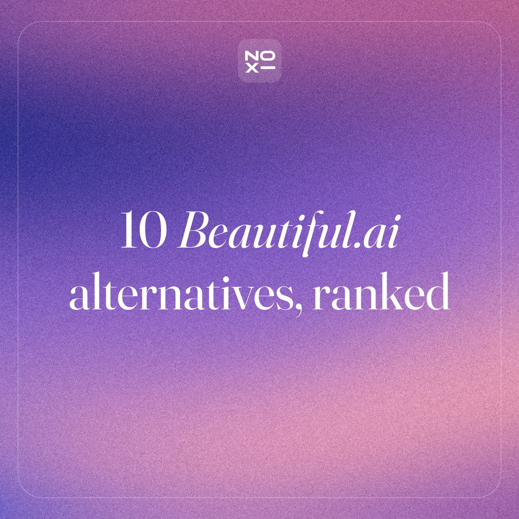 10 Best Beautiful.ai Alternatives (October 2026): Free & Paid Options