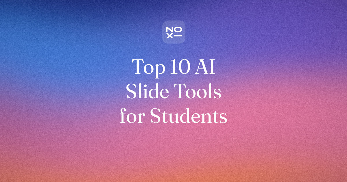 Top 10 AI presentation makers for students, September 2026: free plans, cited sources and PowerPoint files ready to submit