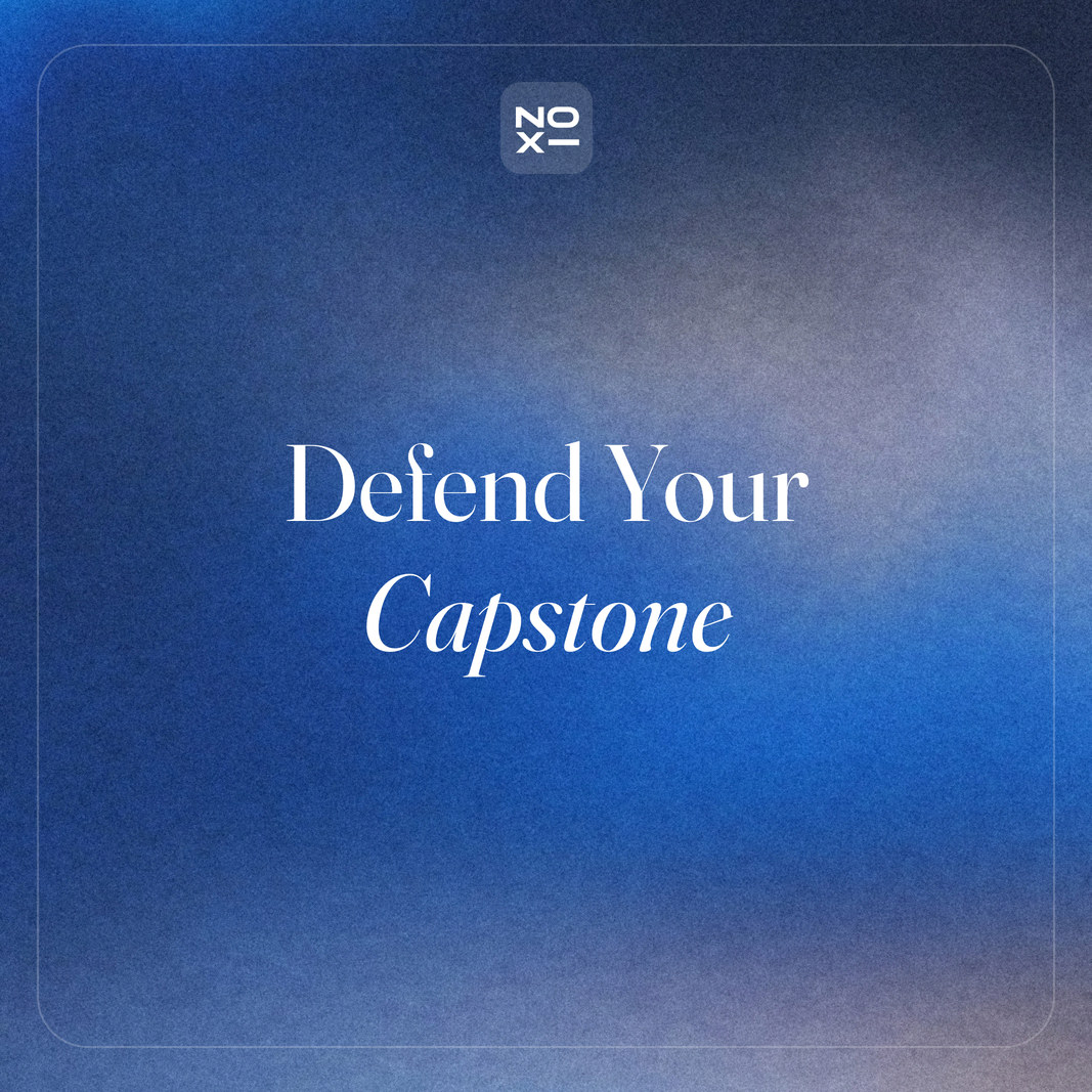 How to build a capstone project presentation: outline, timing, rubric and a worked example