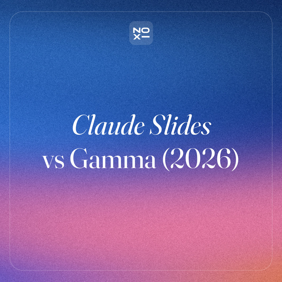 Claude Slides vs Gamma (2026): Which Makes Better Presentations?