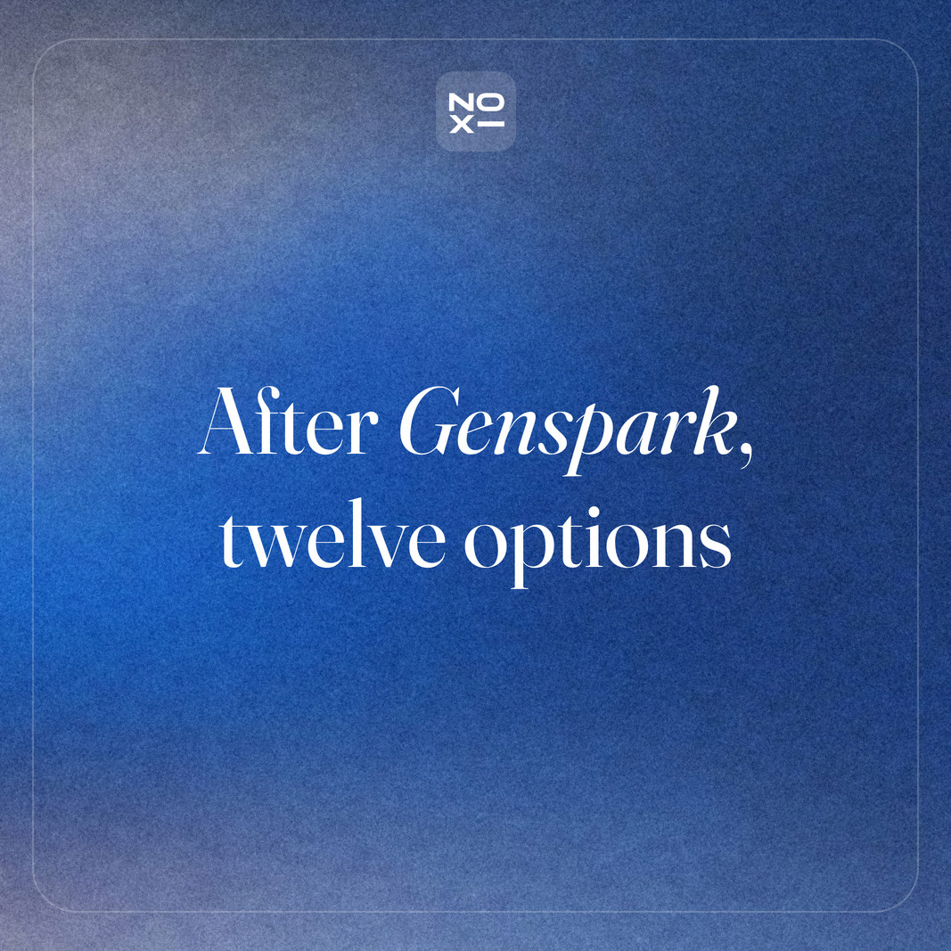 Genspark Alternatives in November 2026: 12 AI Slide Makers and Agents Scored on 7 Rules
