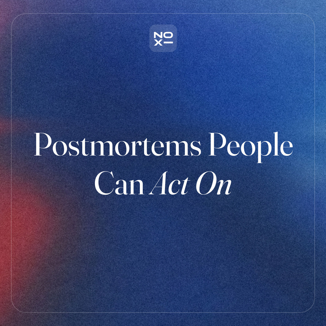 How to build an incident postmortem presentation people can act on