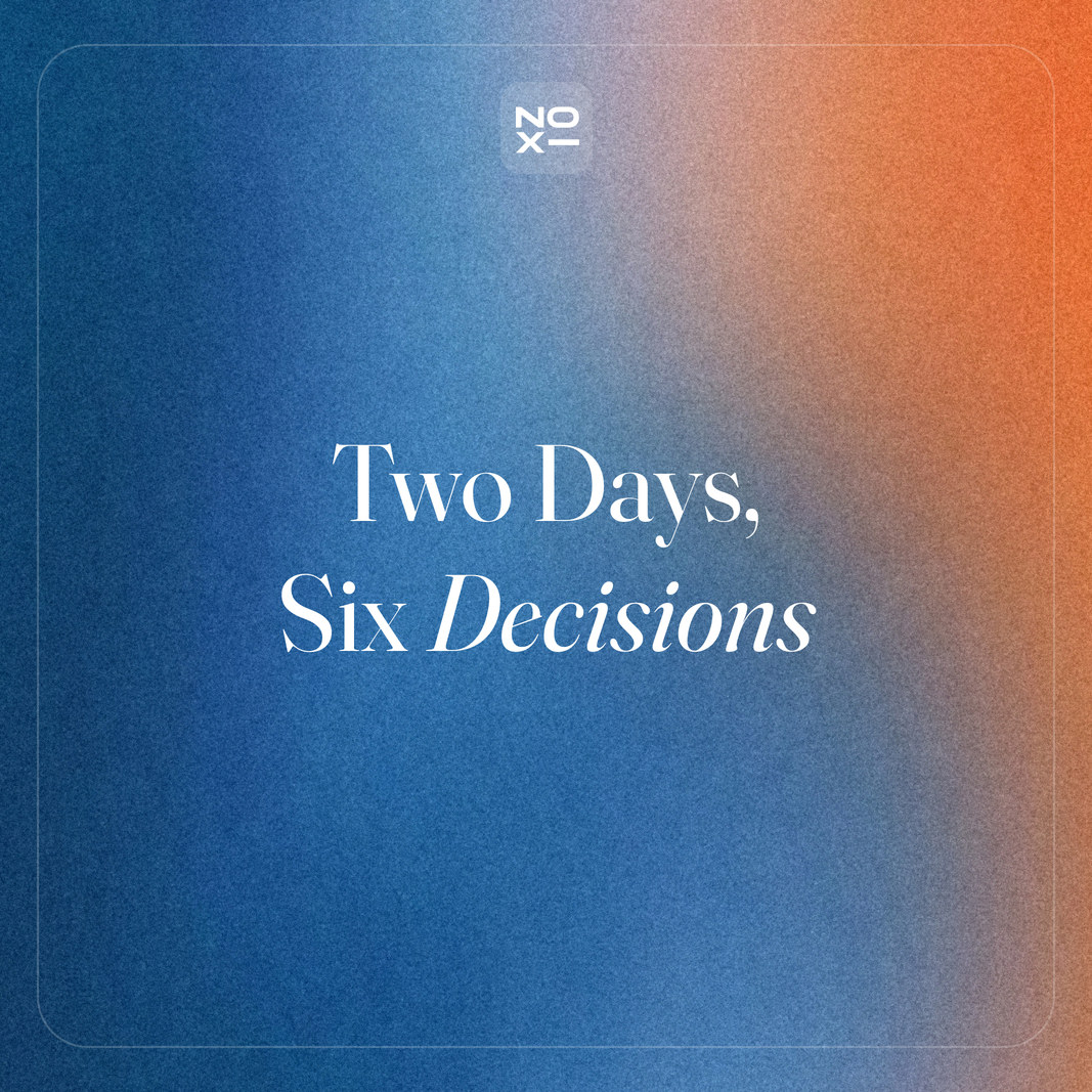 How to plan a leadership offsite agenda around the decisions it must make