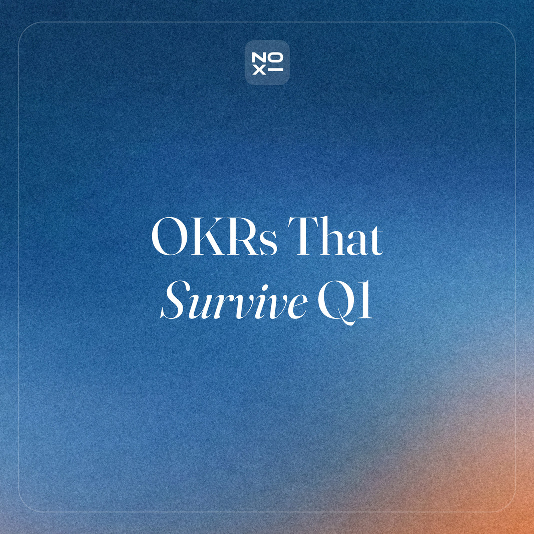 How to build an OKR presentation: the setting deck, the review deck and the scoring math