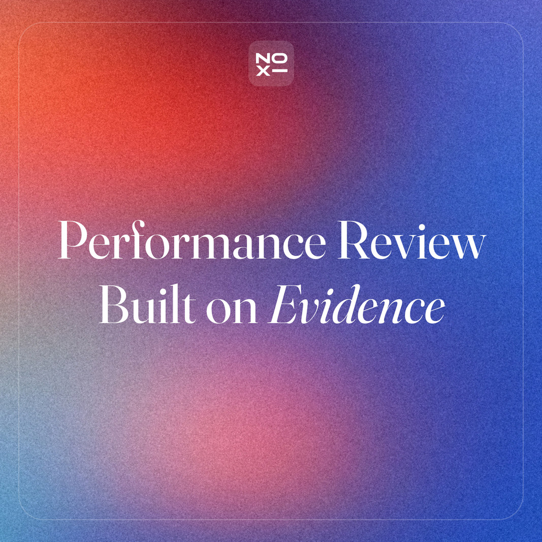 How to build a performance review presentation that reads as evidence