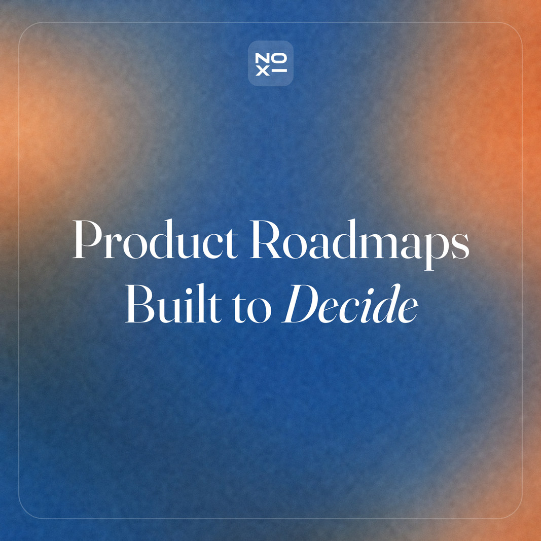 How to present a product roadmap for an executive decision
