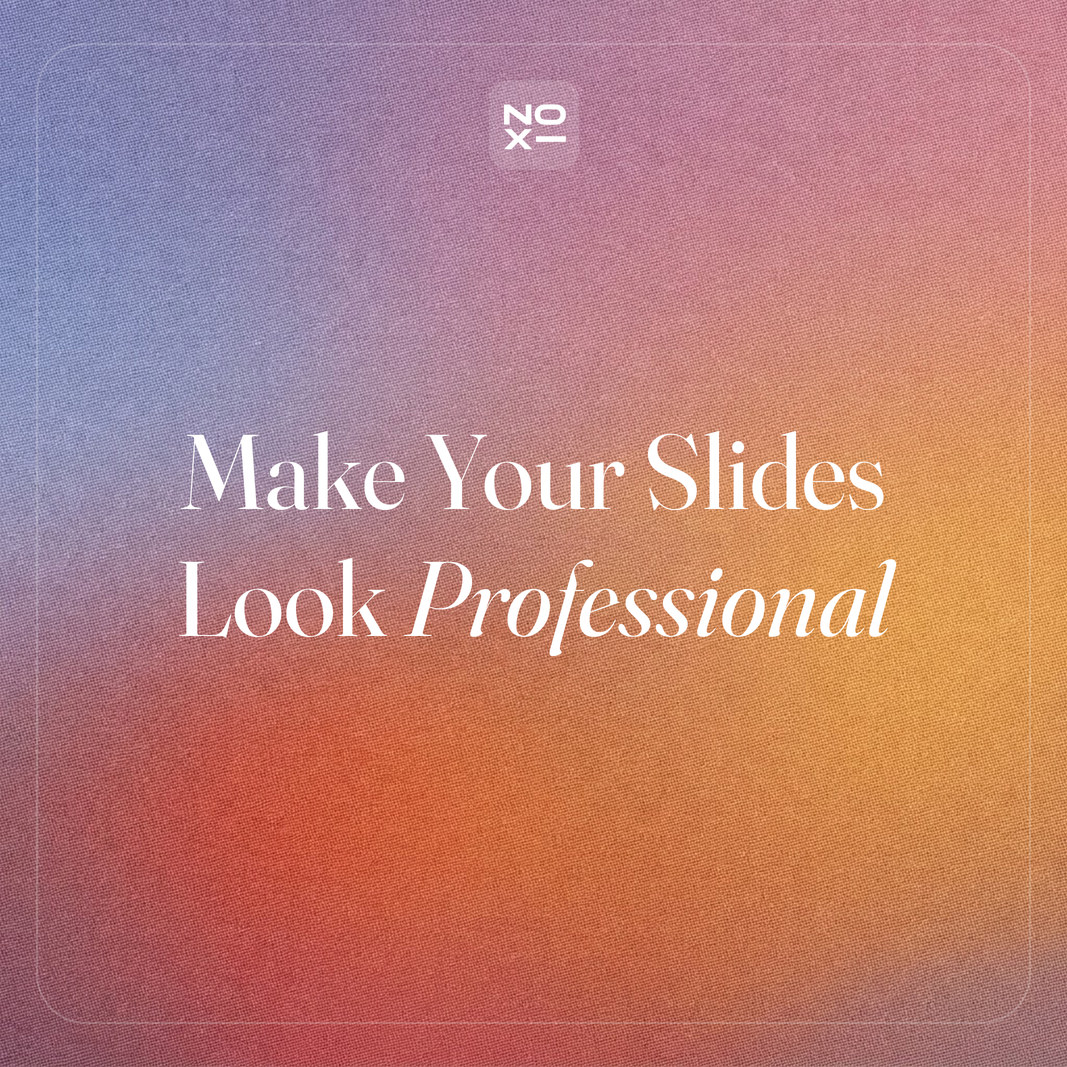 How to Make a Presentation Look Professional: 15 Design Rules